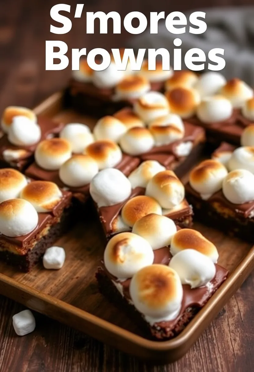 30 Easy Italian Dessert Recipes Everyone Will Enjoy 22 30 Easy Italian Dessert Recipes Everyone Will Enjoy - 22. S’mores Brownies