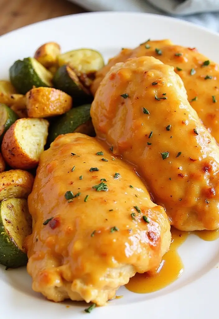 30 Italian Chicken Cutlet Recipes Crispy and Juicy - 27. Chicken Cutlets with Honey Mustard Glaze
