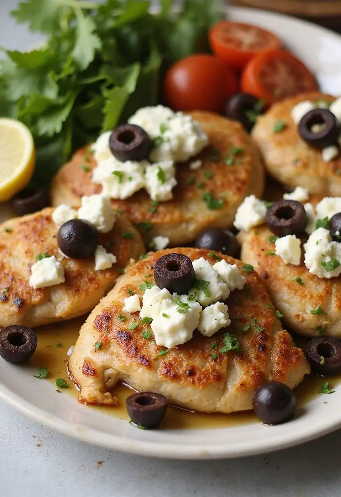 30 Italian Chicken Cutlet Recipes Crispy and Juicy - 8. Mediterranean Chicken Cutlets