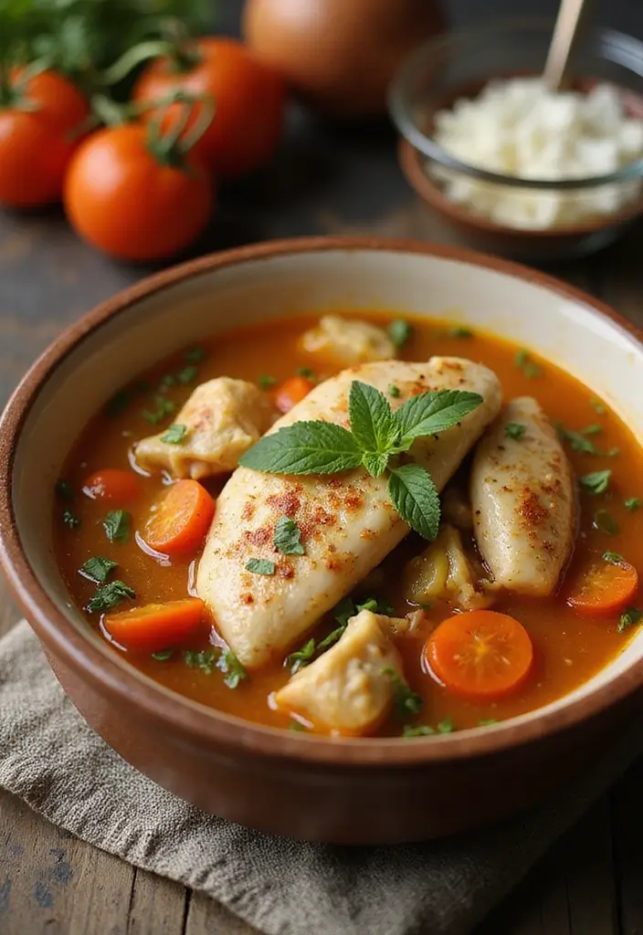 30 Italian Chicken Soup Recipes Warm and Comforting 15. Italian Chicken Soup with Fennel