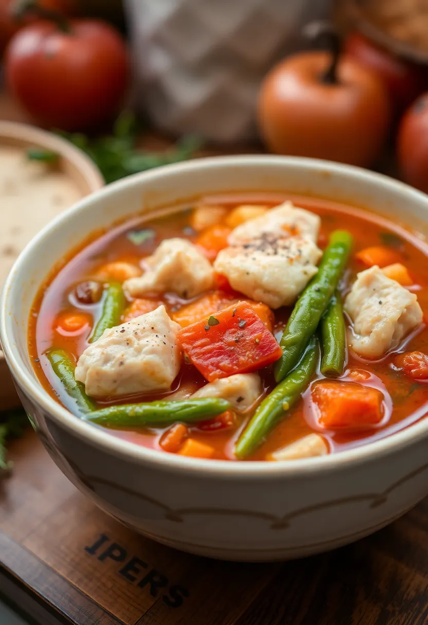 30 Italian Chicken Soup Recipes Warm and Comforting 30. Italian Chicken Soup with Green Beans