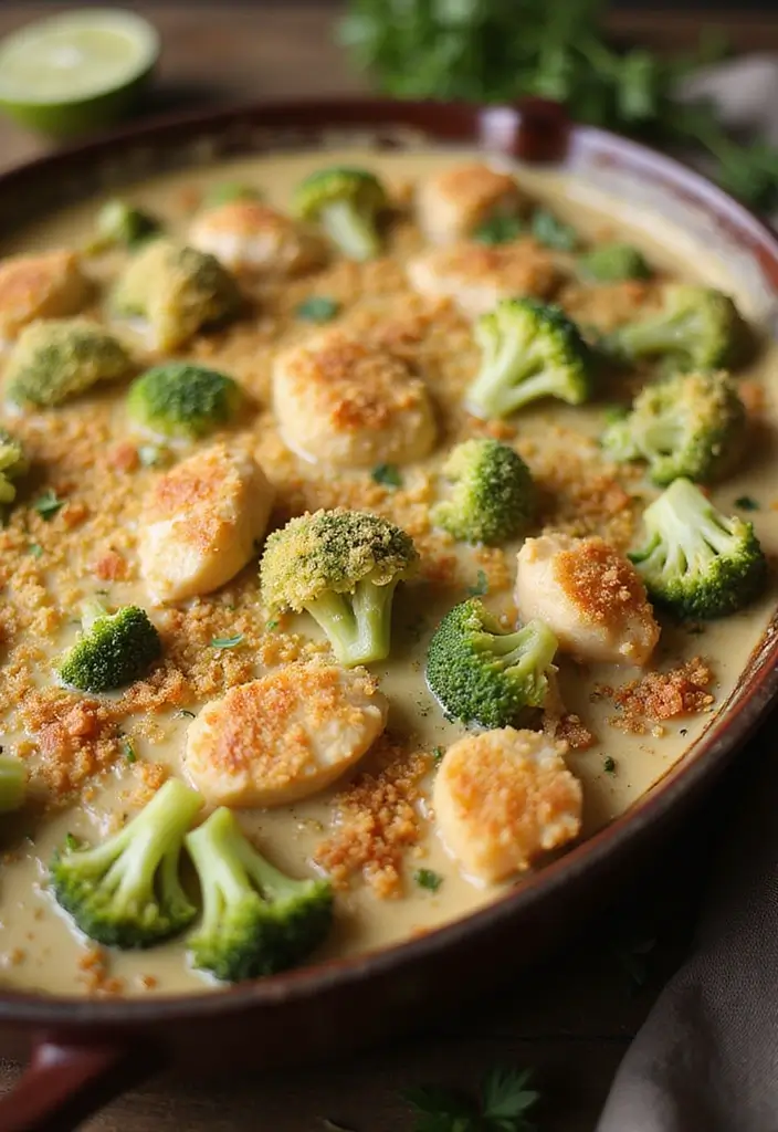 30+ Italian Chicken and Broccoli Recipes That Are Family Favorites 1 30+ Italian Chicken and Broccoli Recipes That Are Family Favorites - 1. Creamy Chicken and Broccoli Casserole