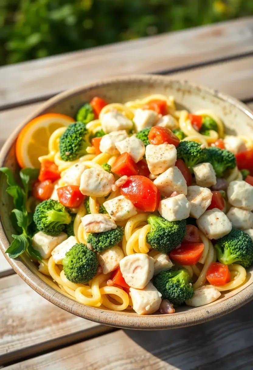 30+ Italian Chicken and Broccoli Recipes That Are Family Favorites 26 30+ Italian Chicken and Broccoli Recipes That Are Family Favorites - 26. Chicken and Broccoli Italian Pasta Salad