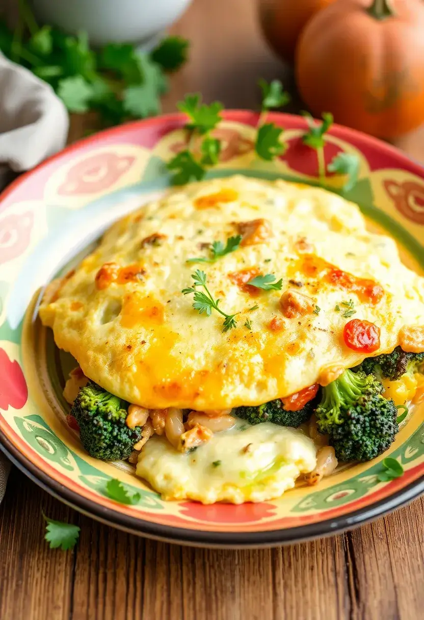 30+ Italian Chicken and Broccoli Recipes That Are Family Favorites 27 30+ Italian Chicken and Broccoli Recipes That Are Family Favorites - 27. Chicken and Broccoli Italian Omelette