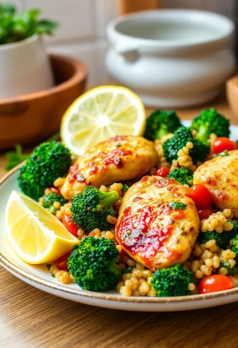 30+ Italian Chicken and Broccoli Recipes That Are Family Favorites 6 30+ Italian Chicken and Broccoli Recipes That Are Family Favorites - 6. Skillet Italian Chicken and Broccoli Quinoa