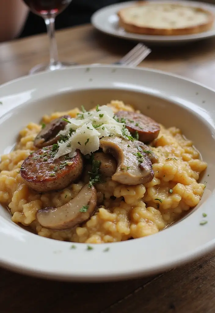 30 Italian Sausage Dinner Recipes Perfect for Weeknights - 16. Italian Sausage and Mushroom Risotto