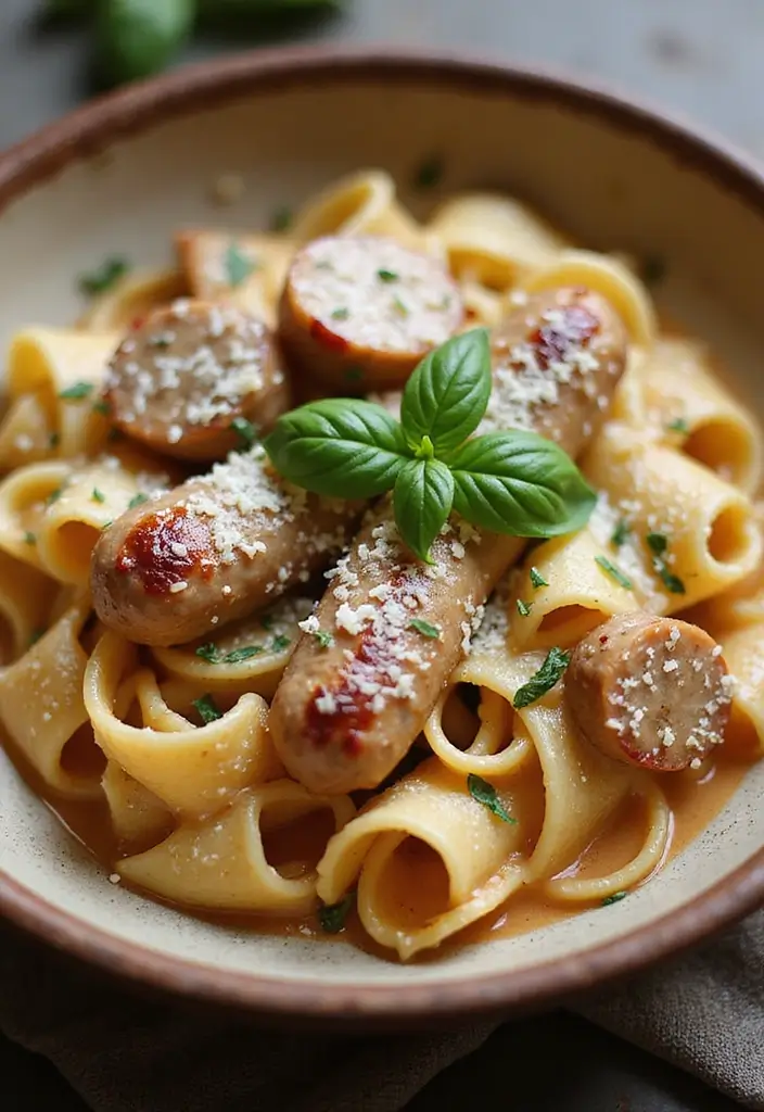 30 Italian Sausage Dinner Recipes Perfect for Weeknights - 2. Creamy Italian Sausage Pasta
