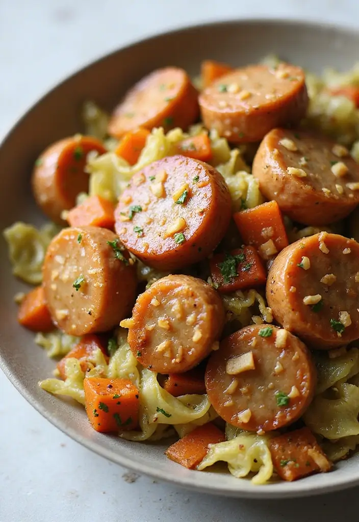30 Italian Sausage Dinner Recipes Perfect for Weeknights - 22. Italian Sausage and Cabbage Stir-Fry