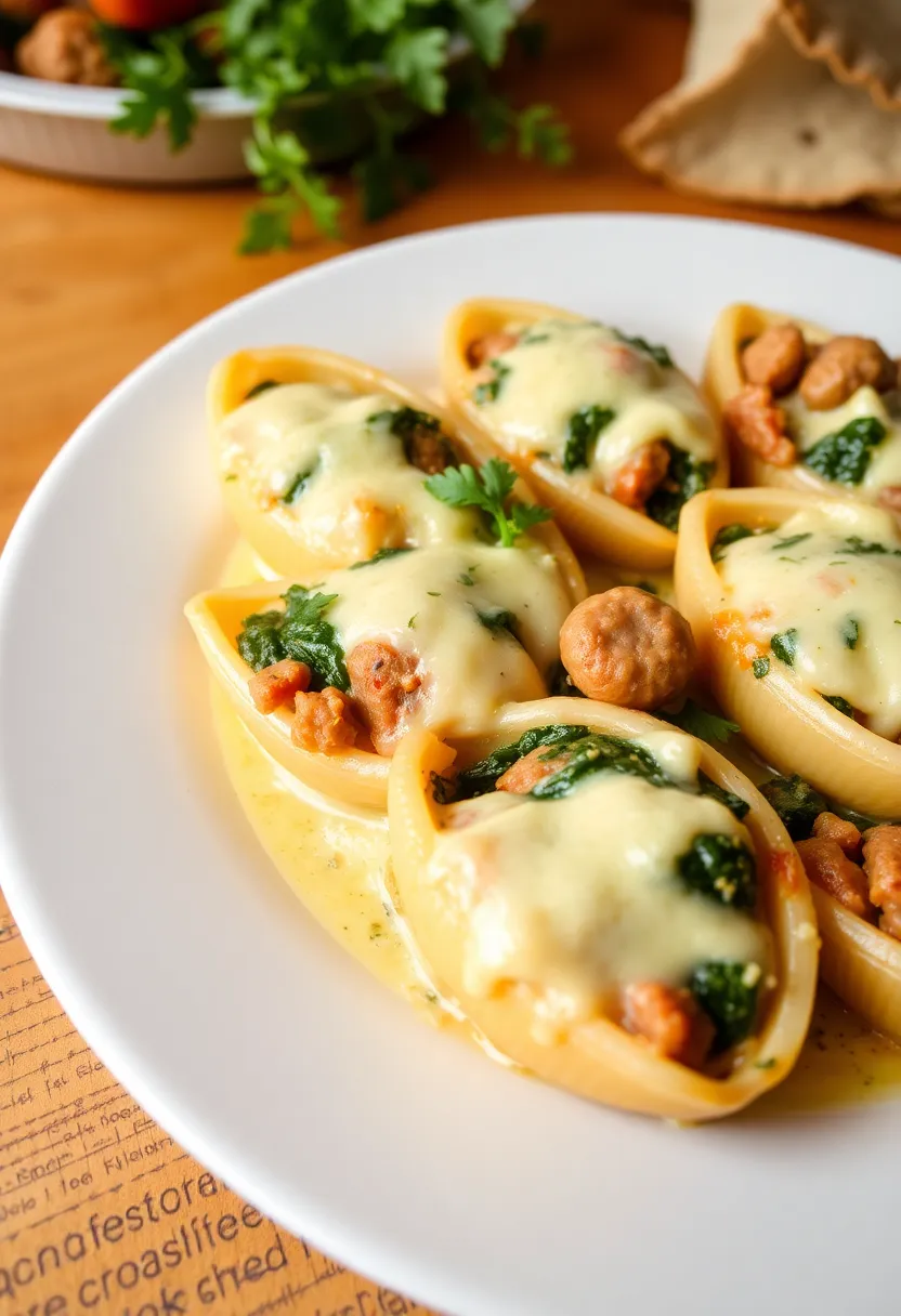 30 Italian Sausage Dinner Recipes Perfect for Weeknights - 25. Italian Sausage and Spinach Stuffed Shells