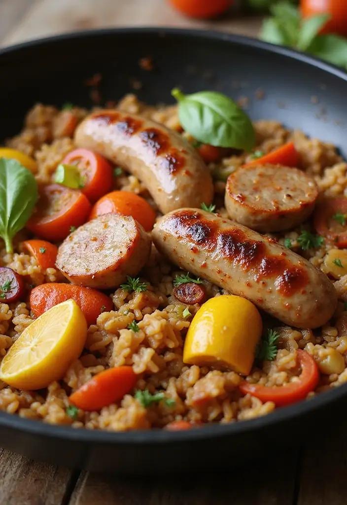 30 Italian Sausage Dinner Recipes Perfect for Weeknights - 3. Italian Sausage and Rice Skillet