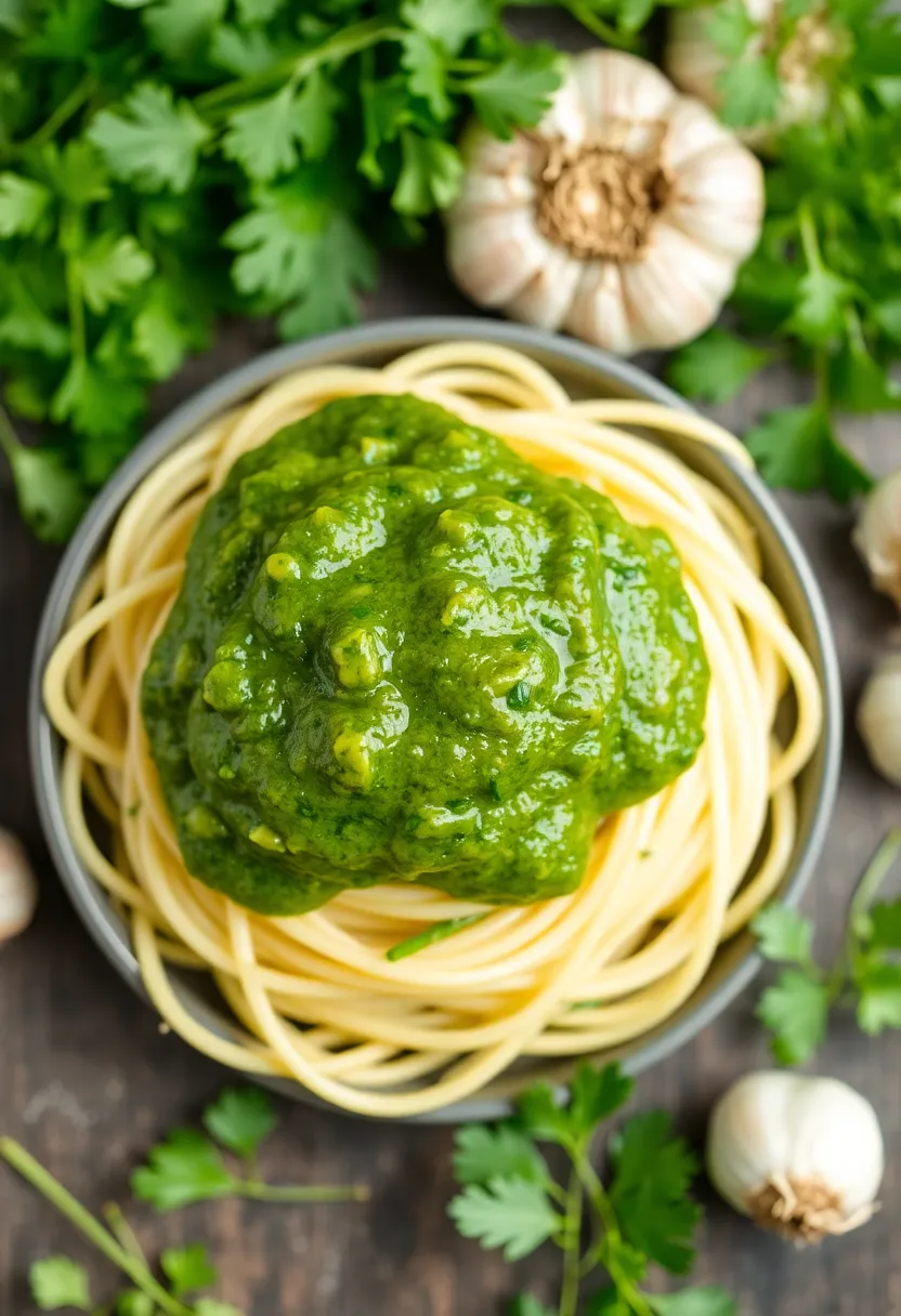 30 Italian Spaghetti Sauce Recipes That Are Simply the Best 14 30 Italian Spaghetti Sauce Recipes That Are Simply the Best - 14. Green Sauce (Salsa Verde)