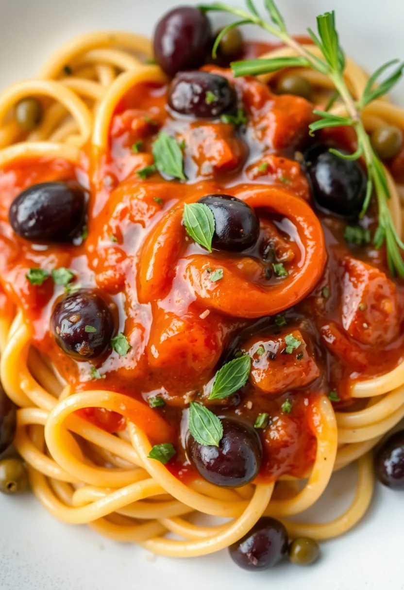 30 Italian Spaghetti Sauce Recipes That Are Simply the Best 19 30 Italian Spaghetti Sauce Recipes That Are Simply the Best - 19. Caper and Olive Sauce