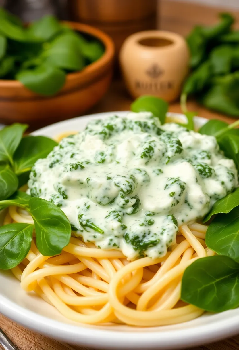 30 Italian Spaghetti Sauce Recipes That Are Simply the Best 22 30 Italian Spaghetti Sauce Recipes That Are Simply the Best - 22. Spinach and Ricotta Sauce