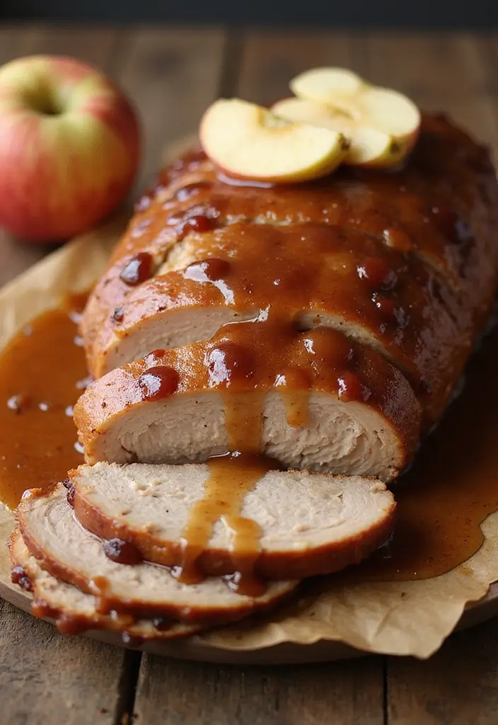 30 Juicy and Flavorful Italian Pork Loin Recipes for Special Occasions 10 30 Juicy and Flavorful Italian Pork Loin Recipes for Special Occasions - 10. Italian Apple Cider Glazed Pork Loin