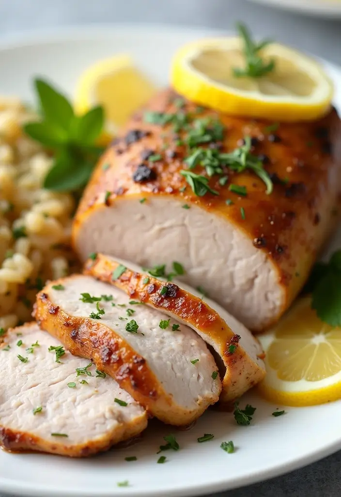 30 Juicy and Flavorful Italian Pork Loin Recipes for Special Occasions 11 30 Juicy and Flavorful Italian Pork Loin Recipes for Special Occasions - 11. Italian Lemon Herb Pork Loin