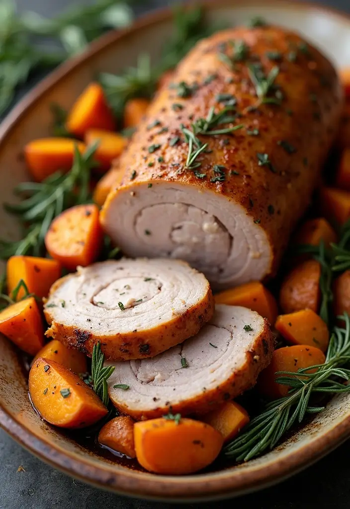 30 Juicy and Flavorful Italian Pork Loin Recipes for Special Occasions 30 30 Juicy and Flavorful Italian Pork Loin Recipes for Special Occasions - 30. Italian Sweet Potato and Sage Pork Loin