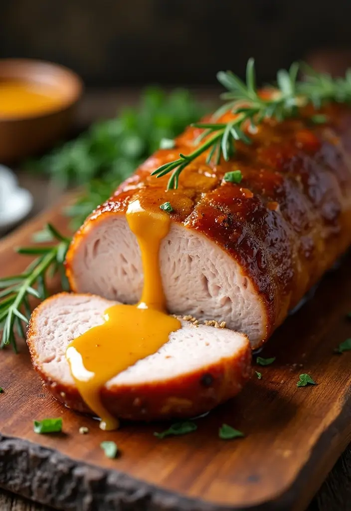 30 Juicy and Flavorful Italian Pork Loin Recipes for Special Occasions 5 30 Juicy and Flavorful Italian Pork Loin Recipes for Special Occasions - 5. Maple Mustard Italian Pork Loin