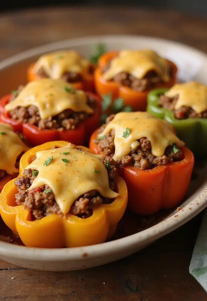 30+ Low Carb Italian Recipes Healthy and Delicious 12 30+ Low Carb Italian Recipes Healthy and Delicious - 12. Stuffed Bell Peppers