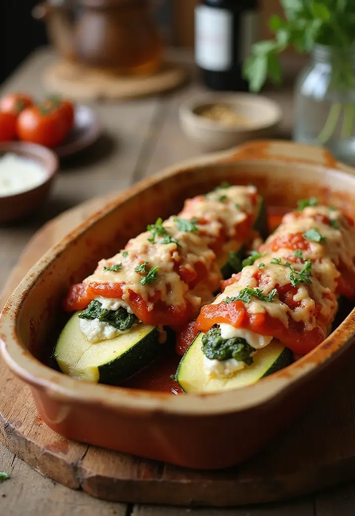 30+ Low Carb Italian Recipes Healthy and Delicious 13 30+ Low Carb Italian Recipes Healthy and Delicious - 13. Spinach and Ricotta Stuffed Shells