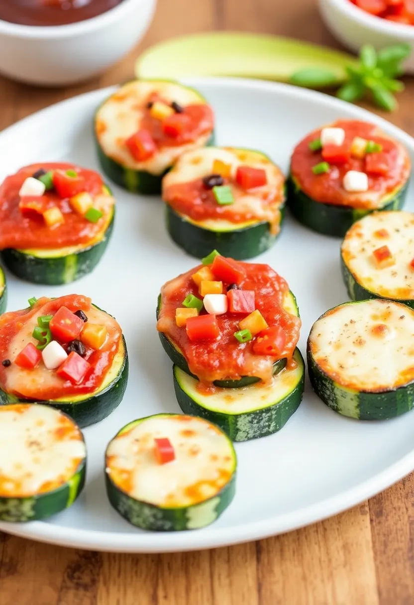 30+ Low Carb Italian Recipes Healthy and Delicious 30 30+ Low Carb Italian Recipes Healthy and Delicious - 30. Zucchini Pizza Bites