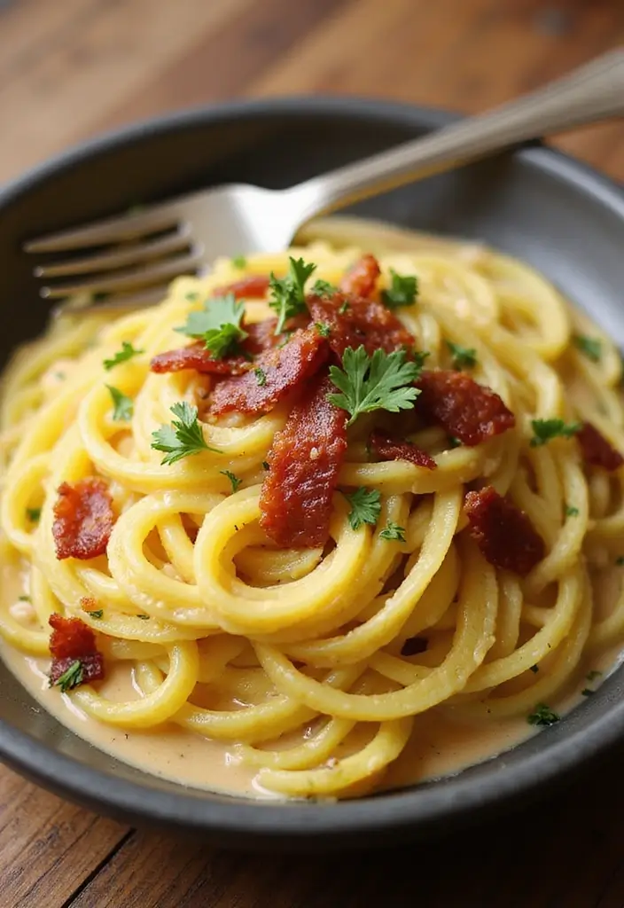 30+ Low Carb Italian Recipes Healthy and Delicious 4 30+ Low Carb Italian Recipes Healthy and Delicious - 4. Spaghetti Squash Carbonara