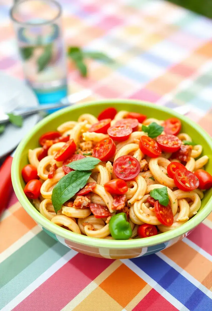 30+ Pasta Salad Recipes with Italian Dressing and Pepperoni Perfect for Parties 13 30+ Pasta Salad Recipes with Italian Dressing and Pepperoni Perfect for Parties - 13. Pepperoni Pasta Salad with Hot Peppers