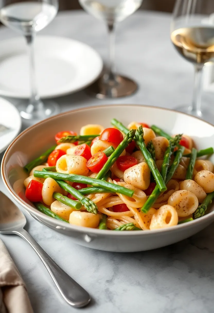 30+ Pasta Salad Recipes with Italian Dressing and Pepperoni Perfect for Parties 29 30+ Pasta Salad Recipes with Italian Dressing and Pepperoni Perfect for Parties - 29. Pepperoni Pasta Salad with Asparagus