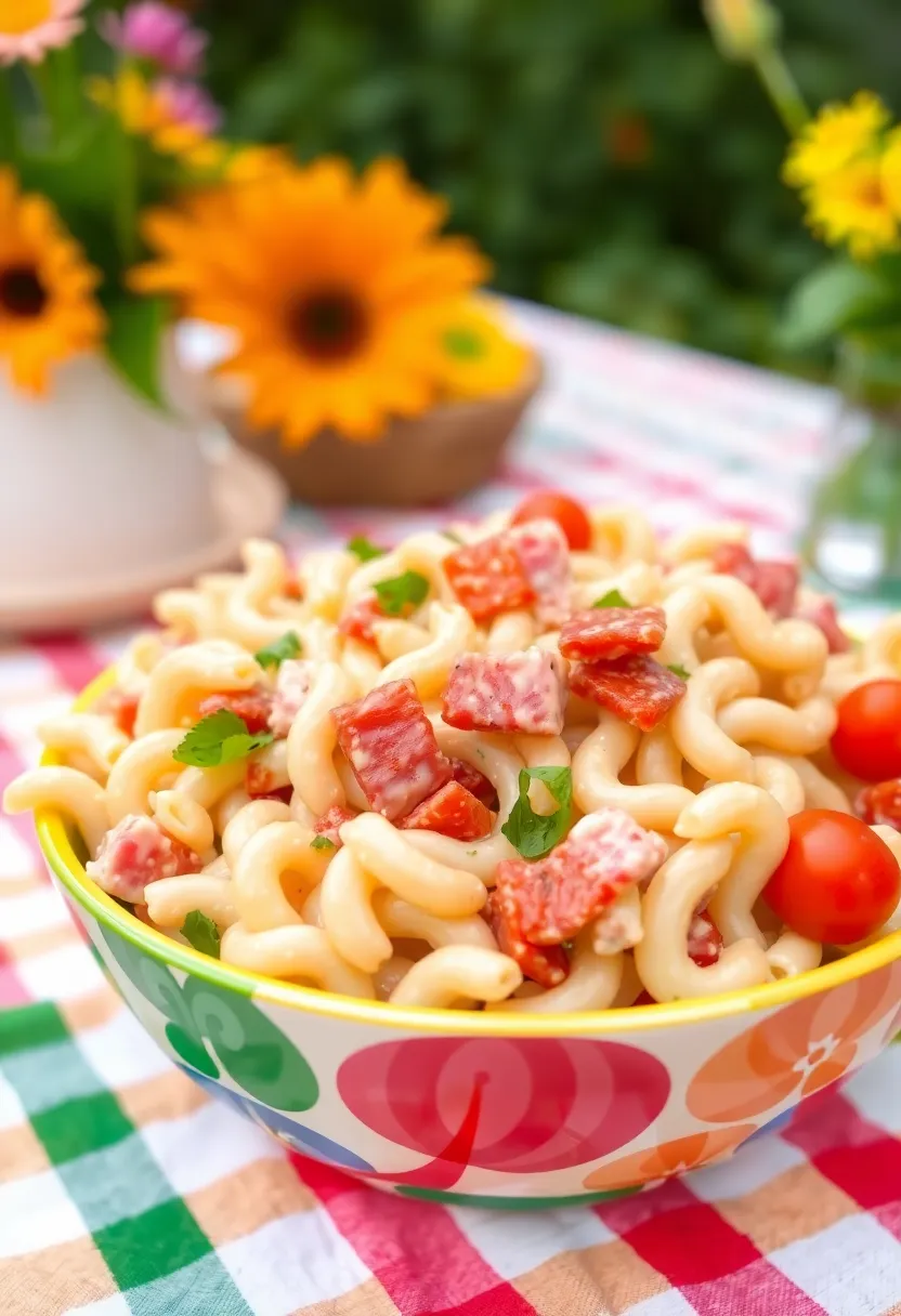 30+ Pasta Salad Recipes with Italian Dressing and Pepperoni Perfect for Parties 5 30+ Pasta Salad Recipes with Italian Dressing and Pepperoni Perfect for Parties - 5. Pepperoni Ranch Pasta Salad
