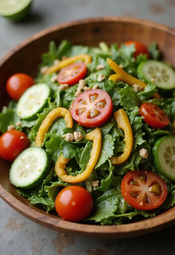 30 Salad Recipes with Italian Dressing Perfect for Summer Meals - 1. Classic Italian Garden Salad