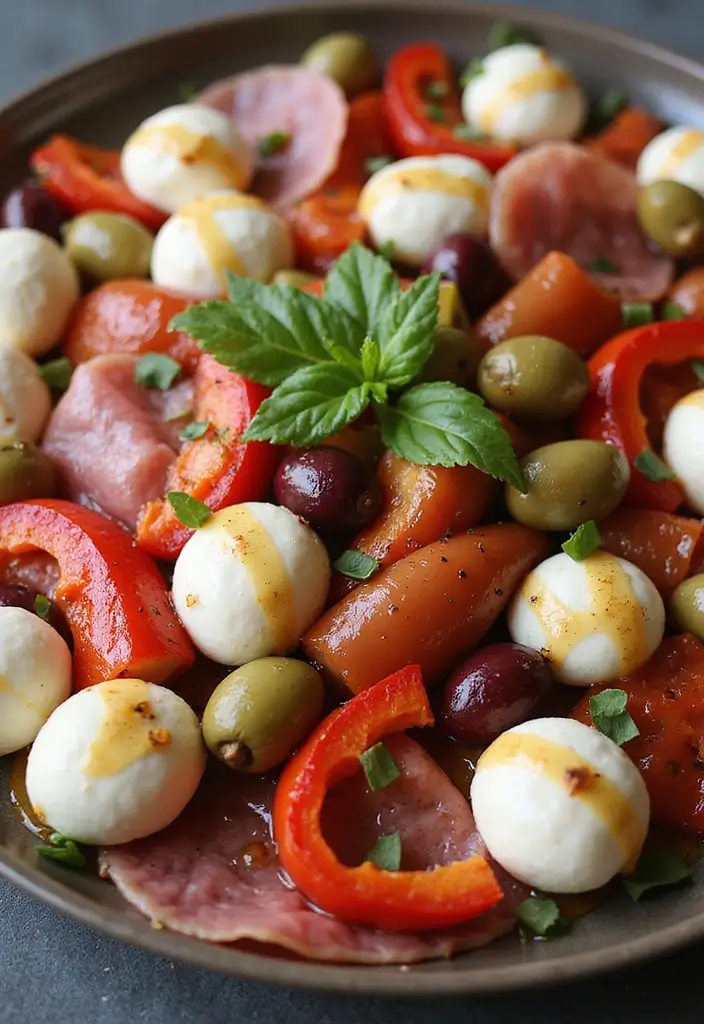 30 Salad Recipes with Italian Dressing Perfect for Summer Meals - 11. Antipasto Salad