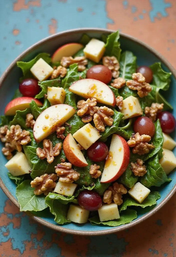 30 Salad Recipes with Italian Dressing Perfect for Summer Meals - 16. Fruit and Nut Italian Salad