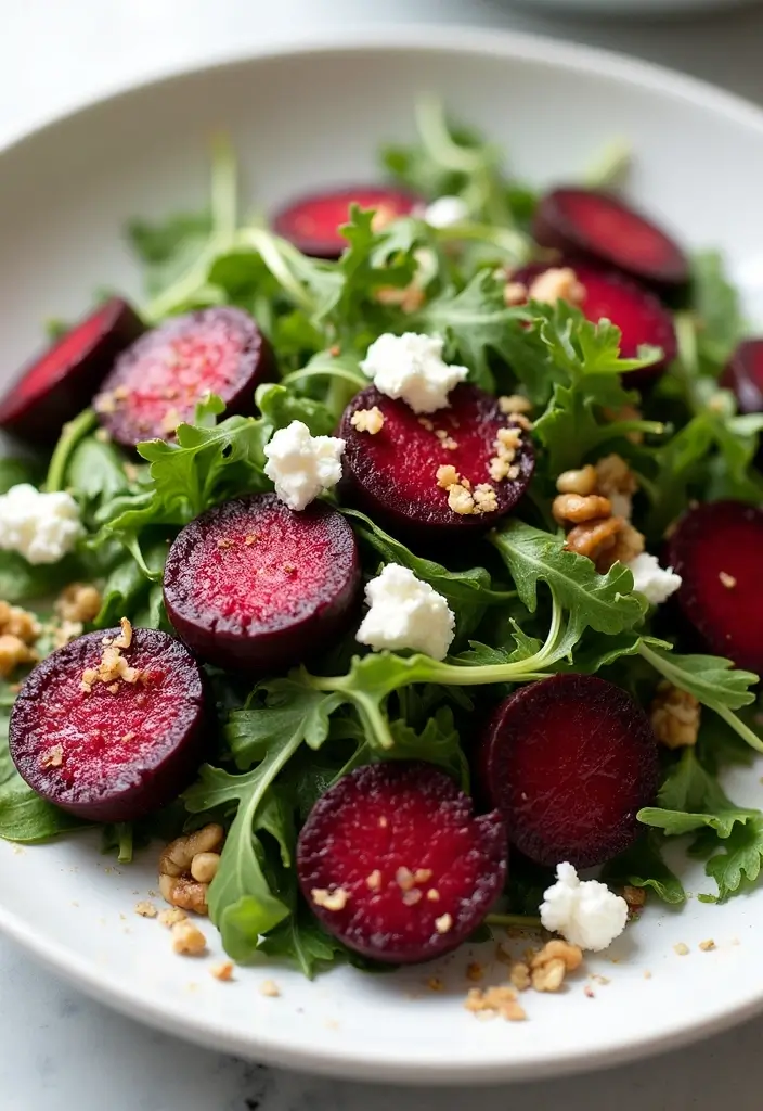 30 Salad Recipes with Italian Dressing Perfect for Summer Meals - 9. Roasted Beet Salad