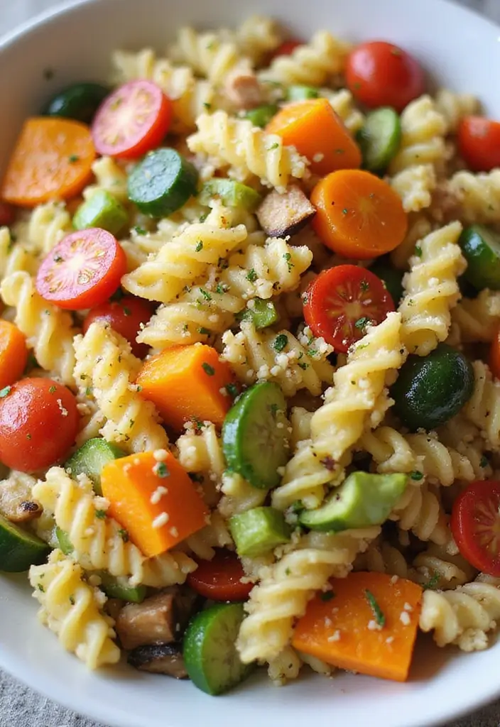30 Zesty Italian Pasta Salad Recipes That Always Impress 19 30 Zesty Italian Pasta Salad Recipes That Always Impress - 19. Rainbow Pasta Salad