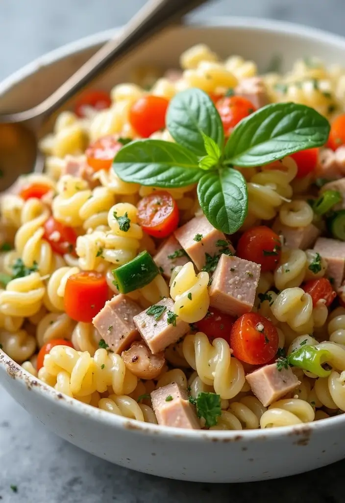 30 Zesty Italian Pasta Salad Recipes That Always Impress 4 30 Zesty Italian Pasta Salad Recipes That Always Impress - 4. Tuna Pasta Salad with Olive Oil