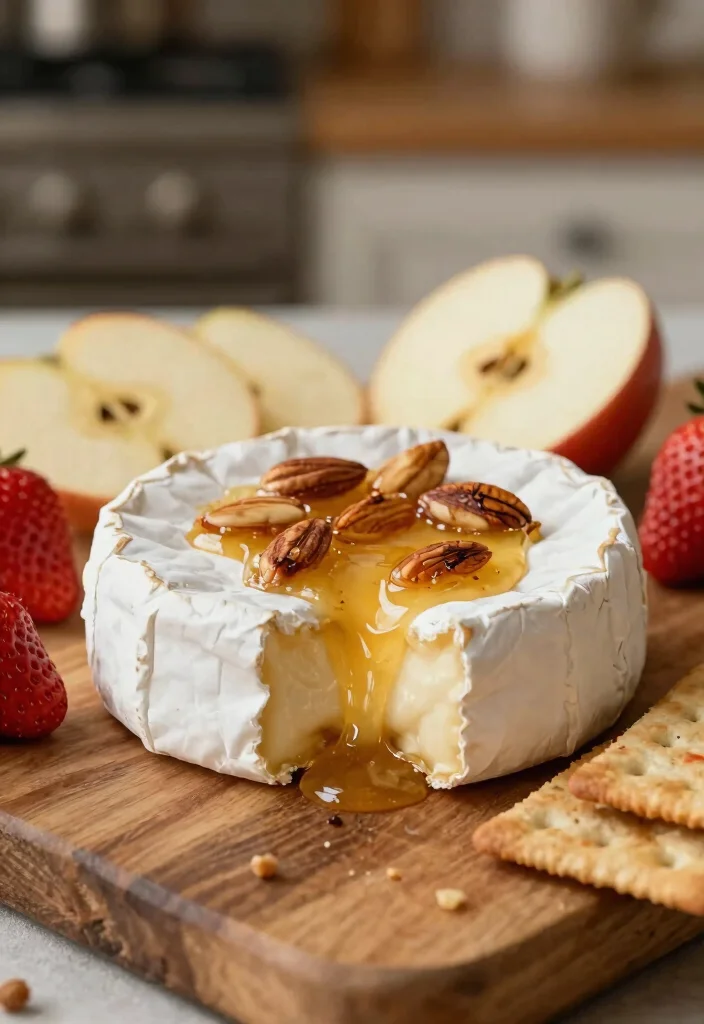 10 Brie Dessert Recipes for Sweet and Creamy Indulgence - 1. Baked Brie with Honey and Almonds 1