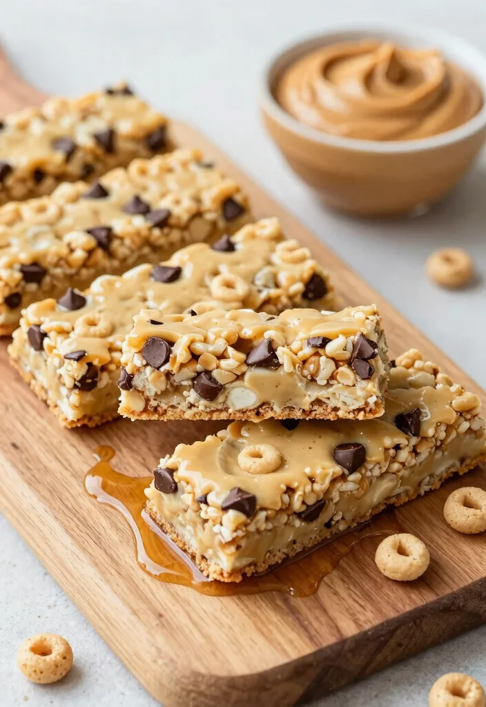10 Cheerio Dessert Recipes for Crunchy Sweet Treats - 4. Cheerio Snack Bars 1