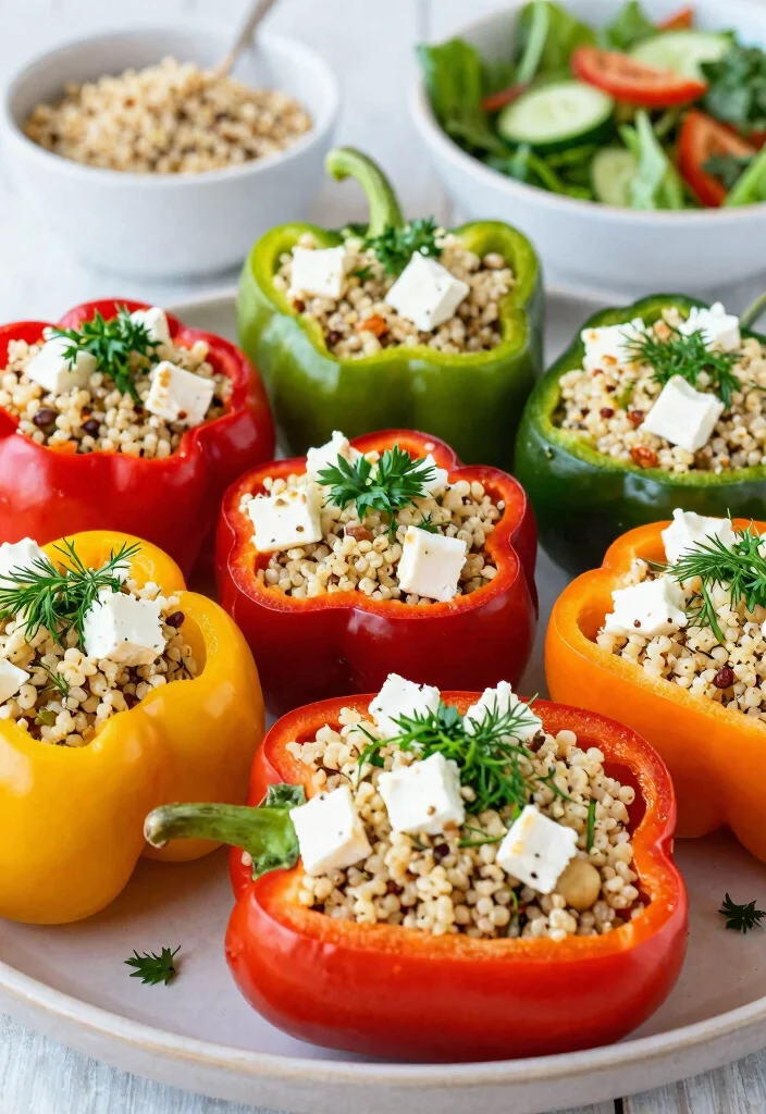 10 Dill Dinner Recipes for Light Herby Dishes 68 10 Dill Dinner Recipes for Light Herby Dishes - 7. Dill and Feta Stuffed Peppers 1