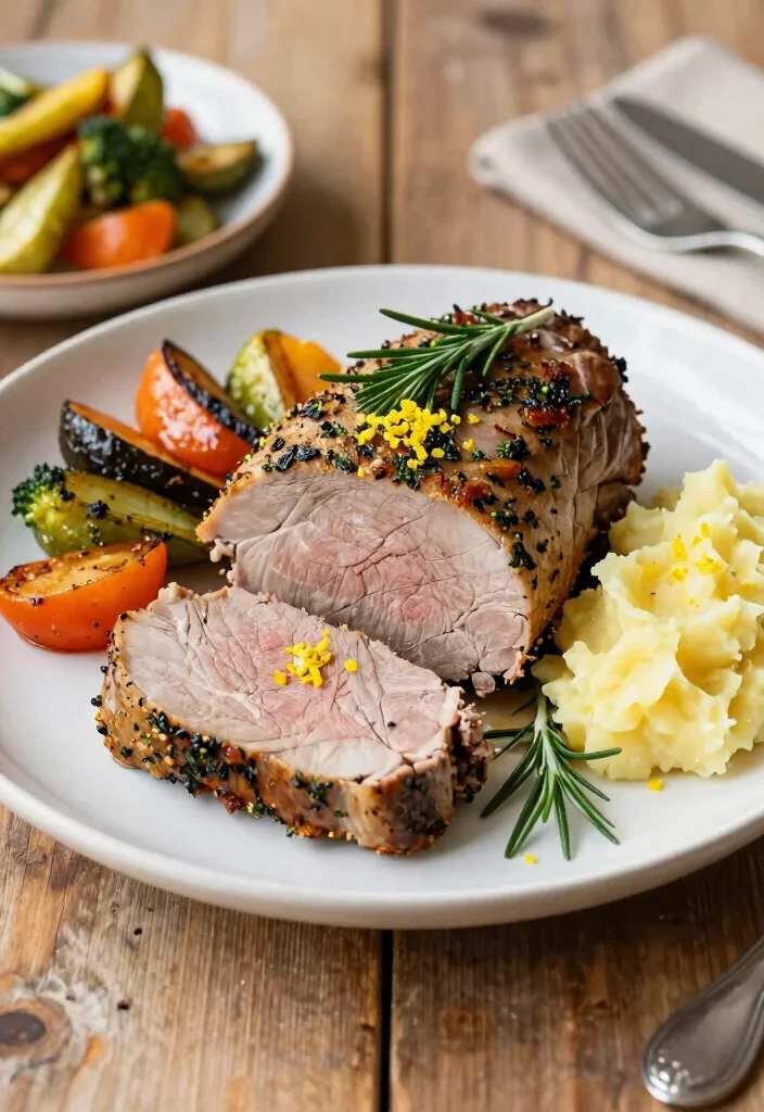 10 Homestead Dinner Recipes for Rustic Comfort Meals 45 10 Homestead Dinner Recipes for Rustic Comfort Meals - 5. Herb-Crusted Pork Tenderloin 1