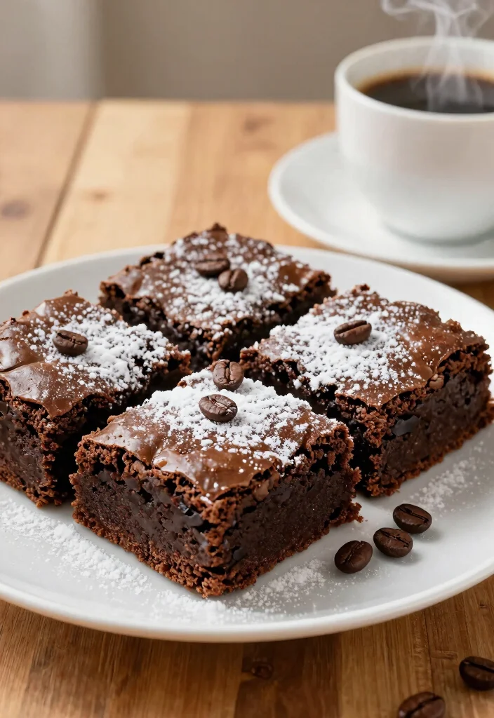 10 Instant Coffee Dessert Recipes for Bold Caffeinated Sweets - 4. Instant Coffee Brownies 1
