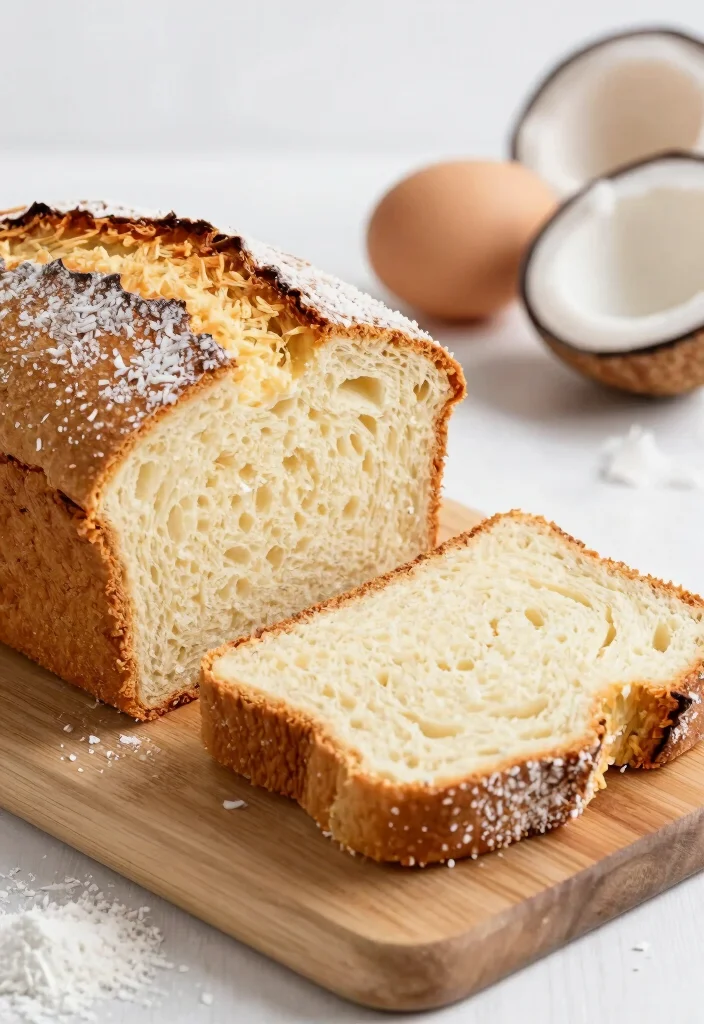 10 Keto Bread Maker Recipes for Easy Low Carb Loaves - 5. Coconut Flour Bread 1