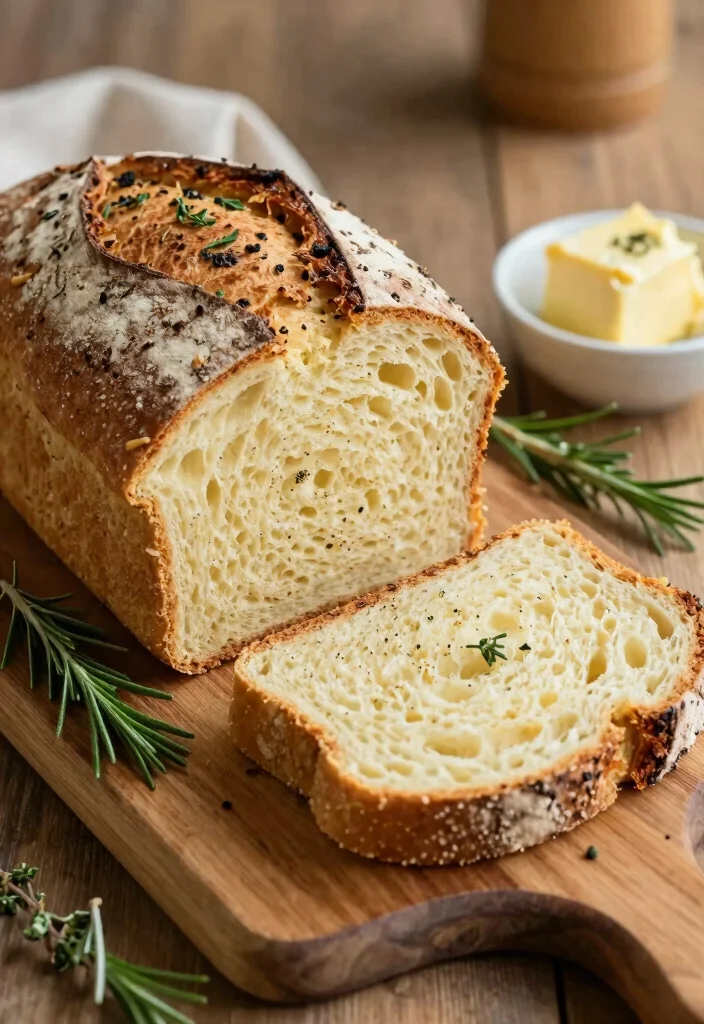 10 Keto Bread Maker Recipes for Easy Low Carb Loaves - 6. Garlic Herb Keto Bread 1