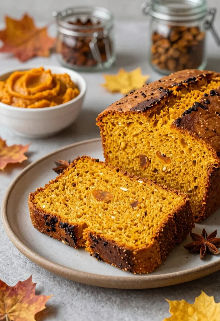 10 Keto Bread Maker Recipes for Easy Low Carb Loaves - 8. Pumpkin Spice Keto Bread 1