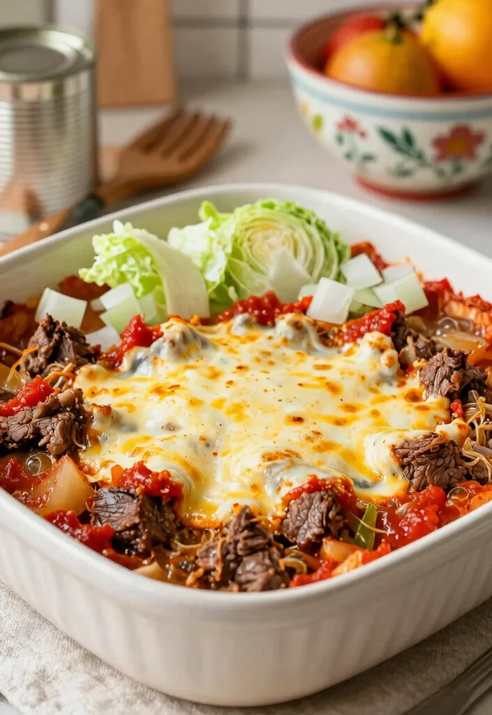 10 Keto Cabbage Casserole Recipes for Comfort Style Dinners 56 10 Keto Cabbage Casserole Recipes for Comfort Style Dinners - 6. Savory Beef and Cabbage Casserole 1