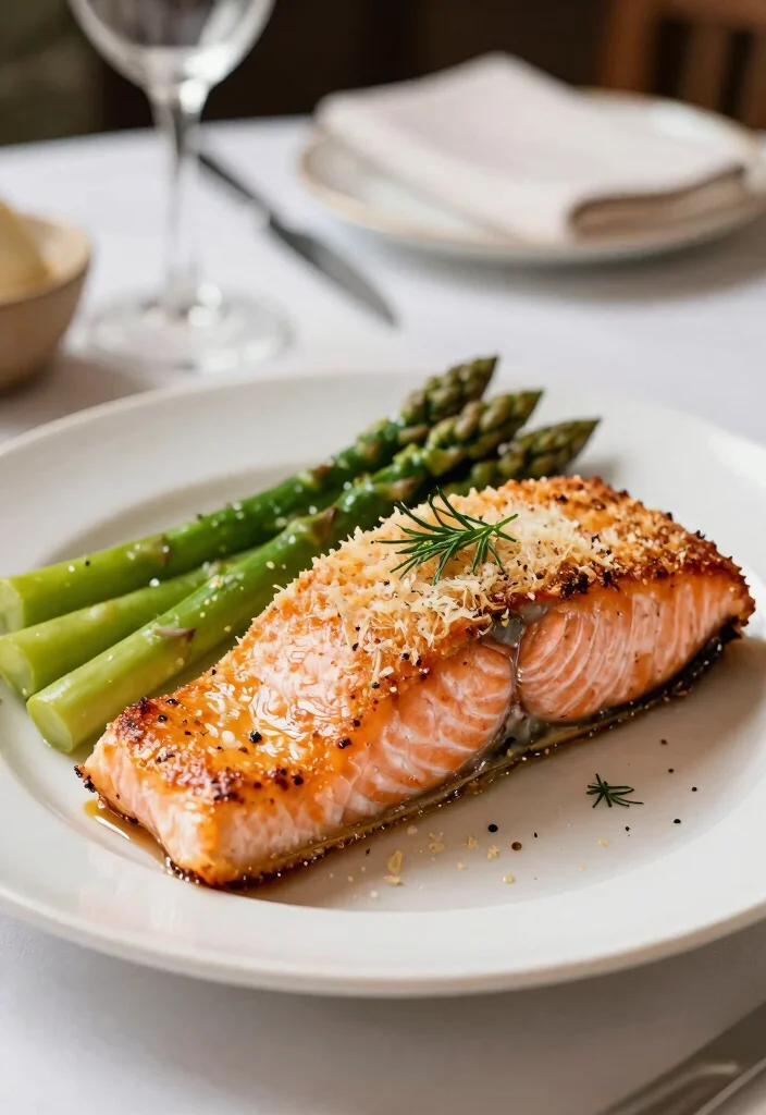 10 Keto Date Night Recipes for Special Low Carb Meals 56 10 Keto Date Night Recipes for Special Low Carb Meals - 6. Parmesan-Crusted Salmon 1