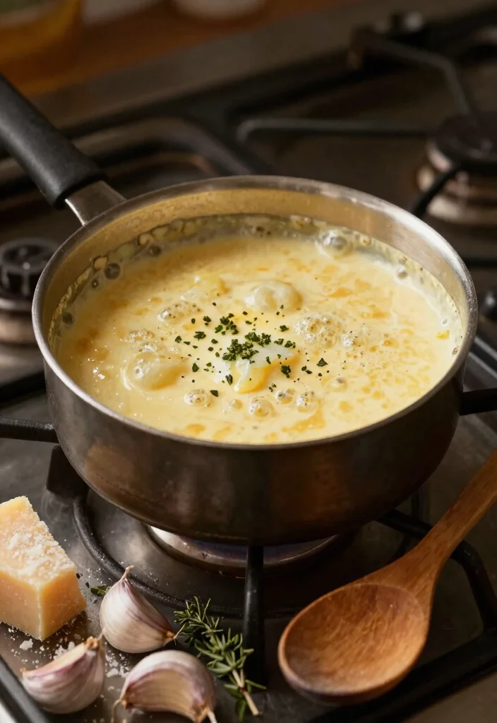 10 Keto Half and Half Recipes for Creamy Low Carb Cooking 1 10 Keto Half and Half Recipes for Creamy Low Carb Cooking - 1. Creamy Garlic Parmesan Sauce 1