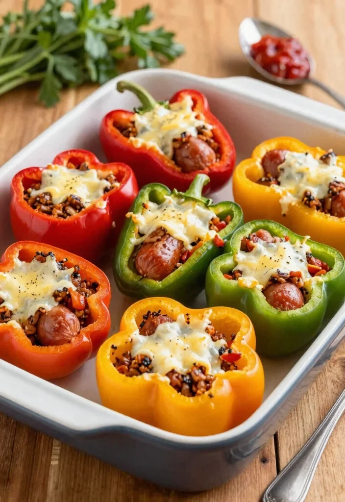 10 Keto Turkey Sausage Recipes for Easy Low Carb Meals 45 10 Keto Turkey Sausage Recipes for Easy Low Carb Meals - 5. Turkey Sausage Stuffed Bell Peppers 1