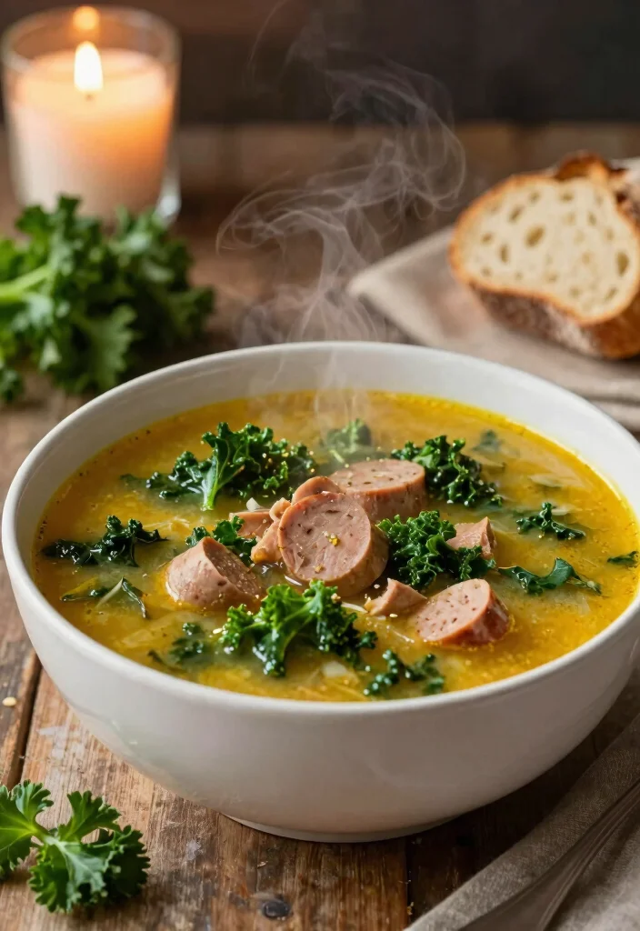 10 Keto Turkey Sausage Recipes for Easy Low Carb Meals 89 10 Keto Turkey Sausage Recipes for Easy Low Carb Meals - 9. Turkey Sausage and Kale Soup 1
