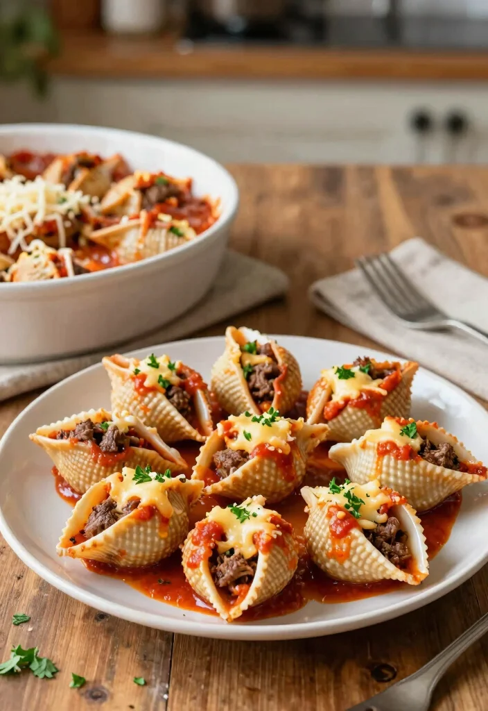 10 Pillsbury Dinner Recipes for Easy Weeknight Cooking 23 10 Pillsbury Dinner Recipes for Easy Weeknight Cooking - 3. Beef and Cheese Stuffed Shells 1