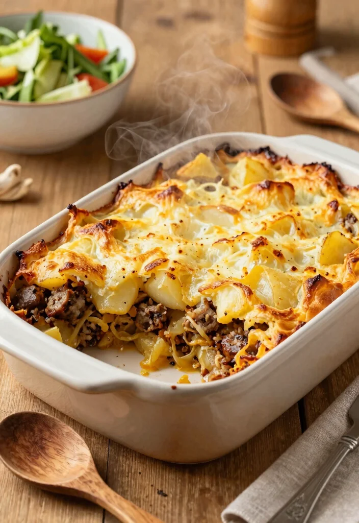 10 Pillsbury Dinner Recipes for Easy Weeknight Cooking 89 10 Pillsbury Dinner Recipes for Easy Weeknight Cooking - 9. One-Pan Sausage and Potato Casserole 1