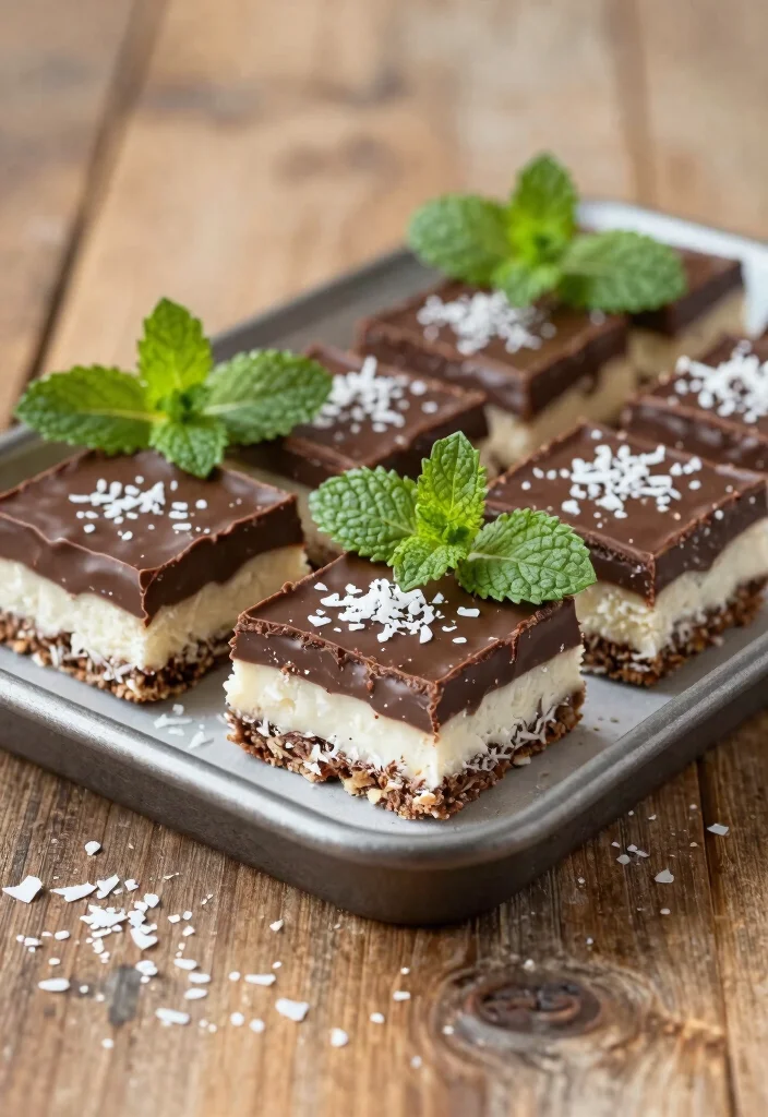 10 Quick Indian Dessert Recipes for Fast Homemade Sweets - 10. Chocolate Coconut Bars 1